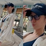 박지현, 벗었더니 반전 몸매... 과감 비키니 자태