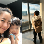 '이범수와 이혼' 이윤진, 생이별한 子 상봉 "1년 반 만에…"