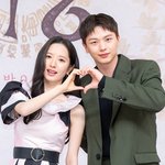 [현장포토] "선남선녀 만났다"…육성재·김지연, 완벽한 <b>케미</b>