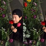 '최정훈' 한지민, <b>밤산책</b> 꽃구경 데이트.."엄마가 찍어주신 사진"