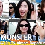 베이비몬스터, 봄바람 살랑 살랑~ 어여쁨 꽃미모 향기(출국)[뉴스엔TV]