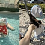 '금융인' 손연재, '1살 아들' <b>모자</b>가 맞다니..마카오 빛낸 요정...