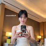 예뻐서 보니 '또 송혜교'…<b>숏컷</b>에 드레스가 아름다워