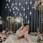 '이병헌︎' 이민정, 웨딩드레스 입고 "예비신부들 구경 오세요"