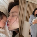 손담비 출산 이후 첫 근황 떴다ㄷㄷ<b>따봉</b>이 실물 공개됨