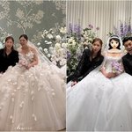 김종민 신부 옆에서 다정샷…같은날 에일리 결혼식도 <b>참석</b> '의리녀'
