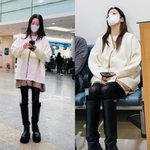 1월 퇴원했던 고현정, 부러질 것 같은 다리로 병원 다시 등장