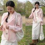 전진 아내 류이서, 벚꽃보다 청순했다…하객룩 교과서