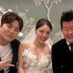 '음주운전 자숙' 이루, 에일리 결혼식서 포착…父 태진아와 함께