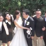 결혼반지" 김준호김지민 웨딩사진 공개, <b>KBS</b> 개그맨 총출동 [종합]