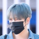 [현장포토] "마스크를 뚫는다"...김재중, 비현실 조각상