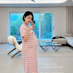 '쌍둥이 임신' 레이디 제인, 산전복대 D라인이었어?…60평 신혼집...