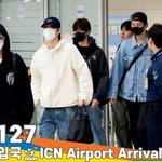 <b>NCT</b> 127 , 수고했어요~ 완전 푹 쉬어요❣️ (입국)[뉴스엔TV]