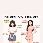 7의여자 10의여자 <b>차이</b>비교 개웃기네