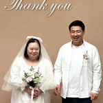 '한지민 쌍둥이' 정은혜, "오늘 결혼해요" 5월 신랑신부의 <b>미소</b>