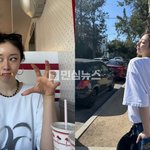 티아라 지연 싱글 되더니 그냥 리즈 갱신함;; 미국 사진 줄줄 올라옴ㄷㄷ