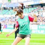 [사진]아이브 안유진,'대전의 딸 시축'