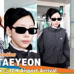 태연, 미모에 꿀 발라 놓은 꿀피부 (입국)[뉴스엔TV]