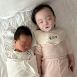 '애 둘 아빠' 슬리피, 잠든 <b>천사</b>들에 '심쿵'…세상 다 가졌네