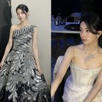 수지, <b>백상</b> 아이콘다운 美친 드레스 자태‥고혹+청순 여신 미모