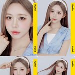 트리플에스 정<b>혜린</b> 머리 무슨색일까?