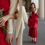 효민, 레드 드레스 입고 다이아 반지까지…남편은 베인<b>캐피탈</b> 전무