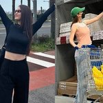 ‘남궁민 아내’ 진아름, 밑에서 찍으니 더 길어보인 ‘마네킹 비율’...