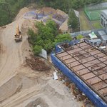 [도와주세요] 후평동 <b>춘천시</b> 노인전문병원 치매병동건설중 옆으로 임시송전탑...