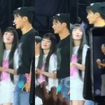 오늘자 민호 아이린 <b>친목</b>ㄷㄷ