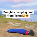 [웃픽] 테무에서 구입한 캠핑 텐트 후기.<b>jpg</b>