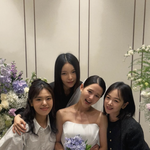 생시인지…대체 무슨 감정인지 몰라" 박진주, 남보라 결혼식 <b>참석</b>...