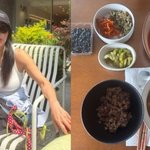 엄정화, 누가 50대로 보겠어..민소매 입고 반려견과 ‘핫’한 외출