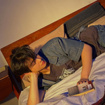 천재' 차은우, 돌아누운 모습도 잘생겼네...'미모 열일<b>ing</b>'