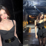 [어케생각해] 크러쉬 조이, 블랙 <b>미니</b> 원피스 입고 치명美 폭발…섹시한데...