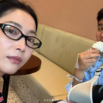 "또 눈물이"…오윤아, 아들 안타까운 소식 전했다