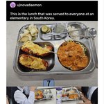 한국 학교급식 <b>외국</b>반응이래