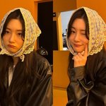 정채연, <b>두건</b>으로 완성한 상큼 비주얼…'여친짤' 교과서란 이런 것