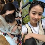 손연재, 子 얼굴 살짝 공개…"눈치게임 <b>대실</b>패!" MZ샷 '눈길'