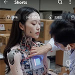 이 여자 진짜야? <b>가짜</b>야?