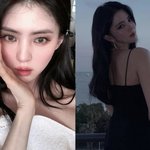 한소희, 수건 한 장 두른 '파격' <b>셀카</b>…백리스 드레스 '고혹美'까지