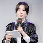 [포토] 강지영, 김재중 쇼케이스 <b>MC</b>