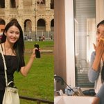 남보라, 꿀 뚝뚝 '달콤' 신혼여행…"볼 것도 많고 맛있는 나라"...