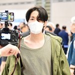 [현장포토] "마스크도 못 가려"…제이홉, 훈남 비주얼