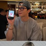 차은우, <b>문수아</b> 커피차에 “감동이야 고마워”