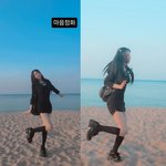 자진 하차' 서유리 "상처받지 않아"…초미니 입고 바닷가 <b>러닝</b>