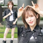 [움짤] 웬디, Like <b>Rockstar</b> 출근길