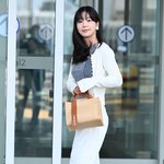 [<b>MD</b>포토] 기은세 '청량감 넘치는 패션