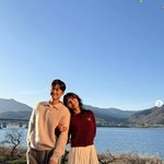 '정경호' 최수영, 공명과 팔짱+어깨 기대 행복 미소.."술 끊기...