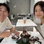 임창정서하얀, 커플룩 입고 <b>오붓</b>한 데이트..5형제 질투하겠어