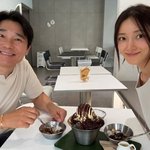 '주가조작 <b>무혐</b>의' 임창정, 서하얀과 환한 미소